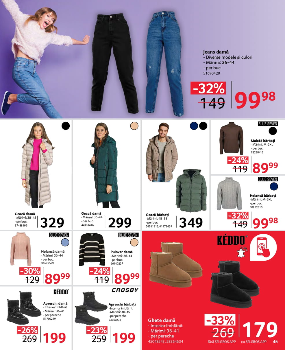 catalog Selgros nealimentar